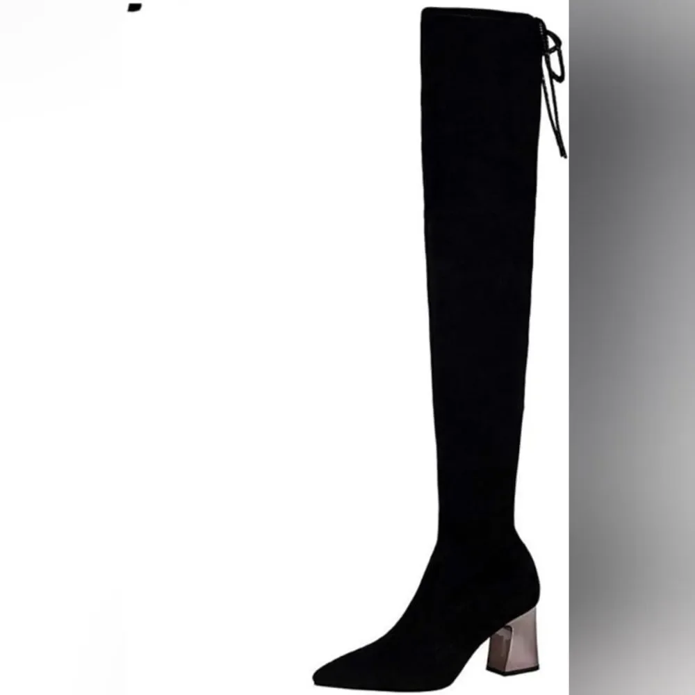 (T-3991)  Hawkwell Women's Over The Knee Boots Sz 38 (7)